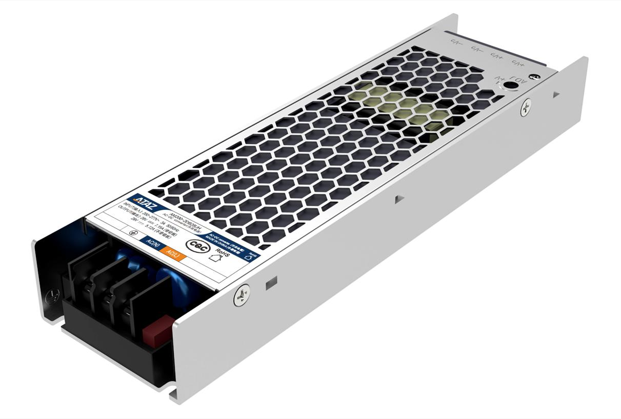 AM200-2DBxxUH series 200W, AC/DC chassis switch power supply